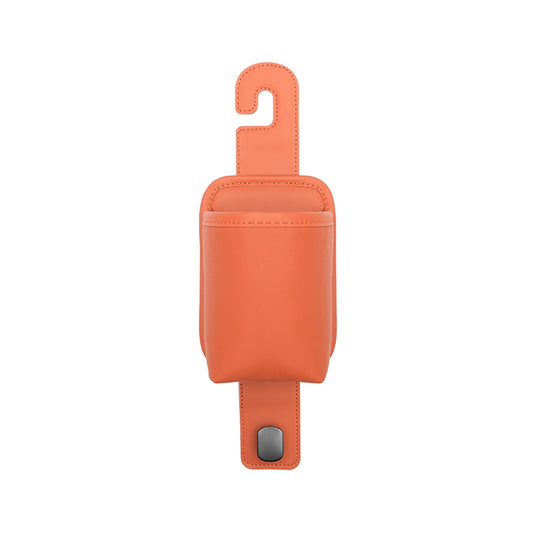 Orange Metal Headrest Hook for Car Seats, Hanger for Purses, Grocery Bags and Coats