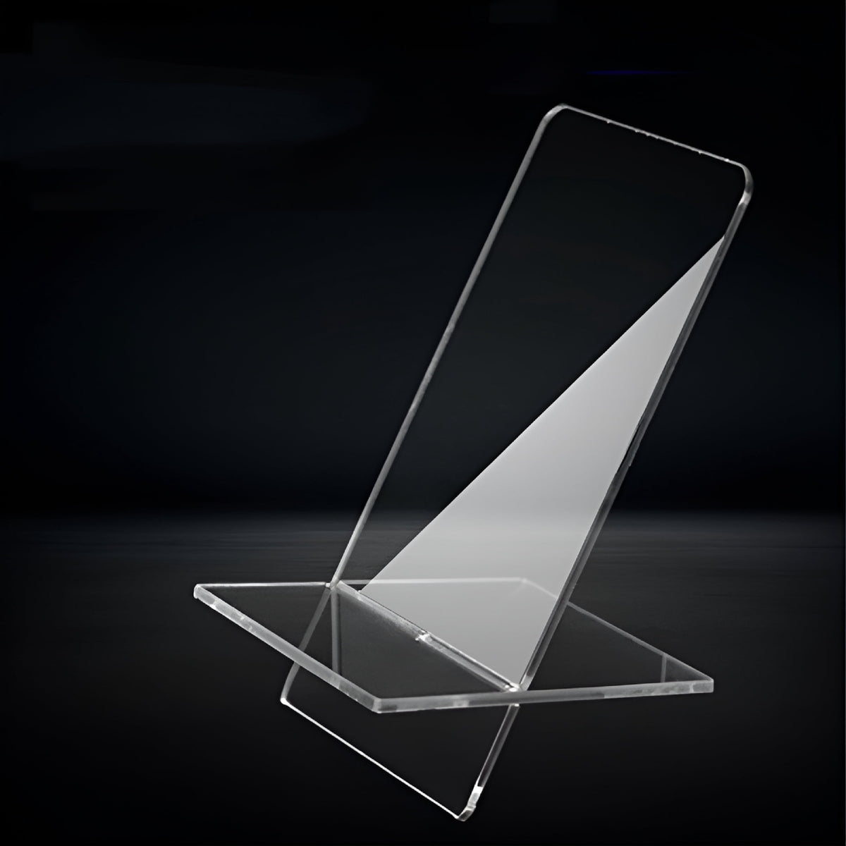 Clear Acrylic Phone Stand for Desk, Pack of 2 - Image 4