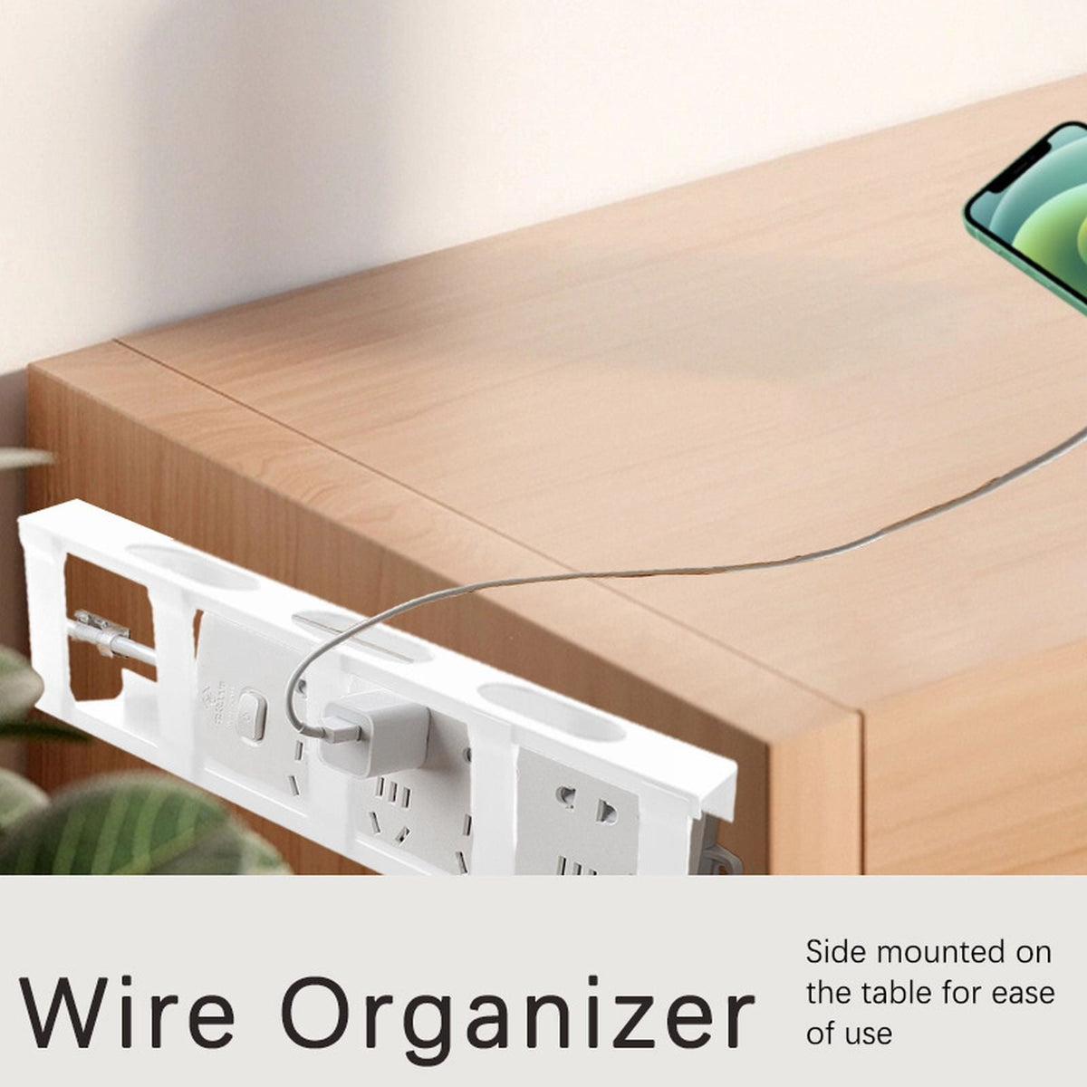 Adjustable Under-Desk Cable Tray, Open Wire Management Basket for Standing and Office Desks - Image 3
