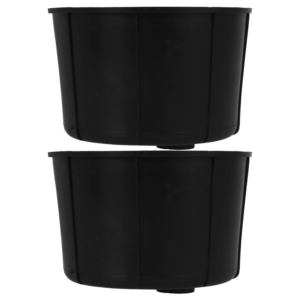Rubber Cup Holder Inserts for Car Consoles, Anti-Rattle Drink Liners, Black, 1 Pair - Image 6