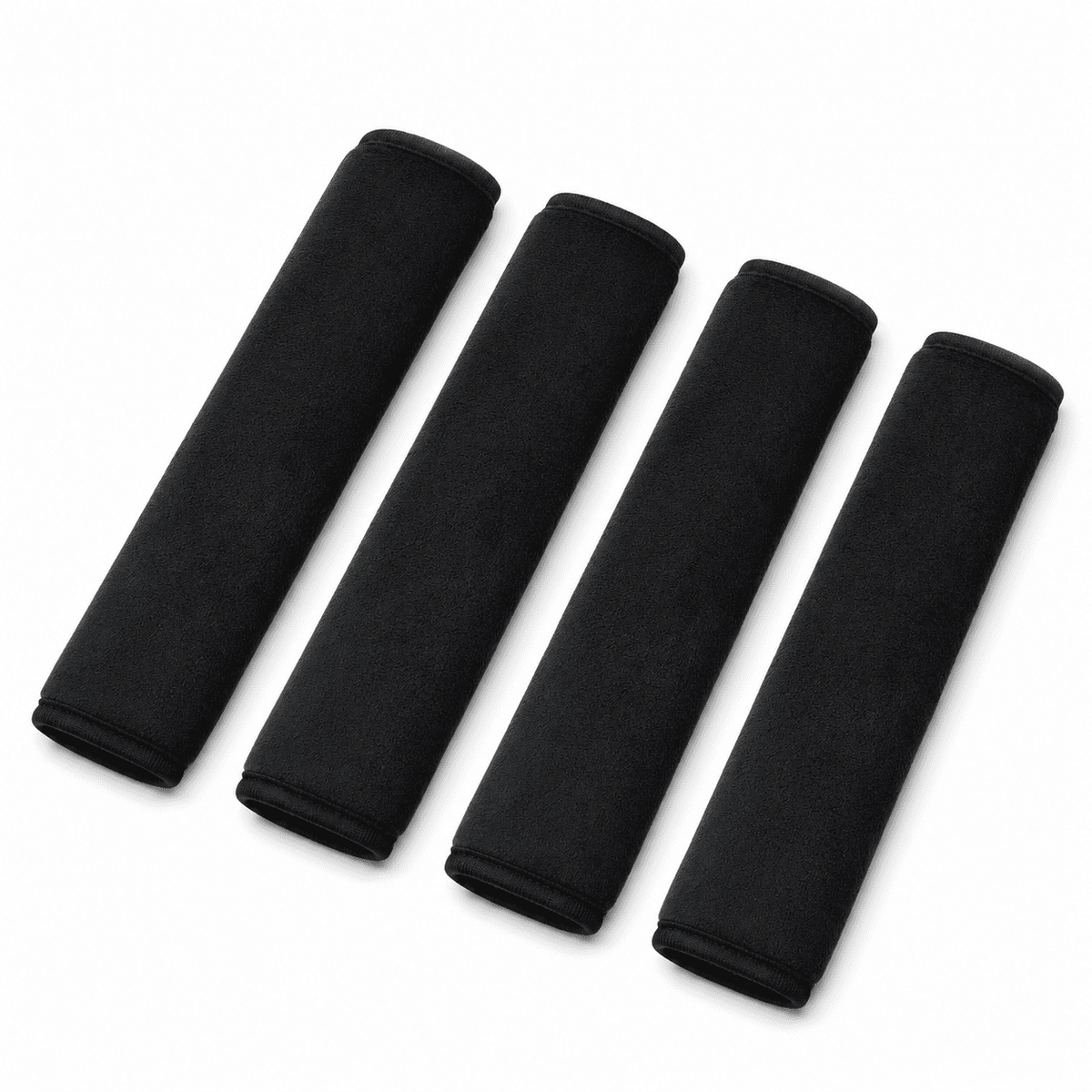 Soft Neoprene Seat Belt Shoulder Pads, Anti-Slip Strap Covers for Cars and Bags, 4 Pack