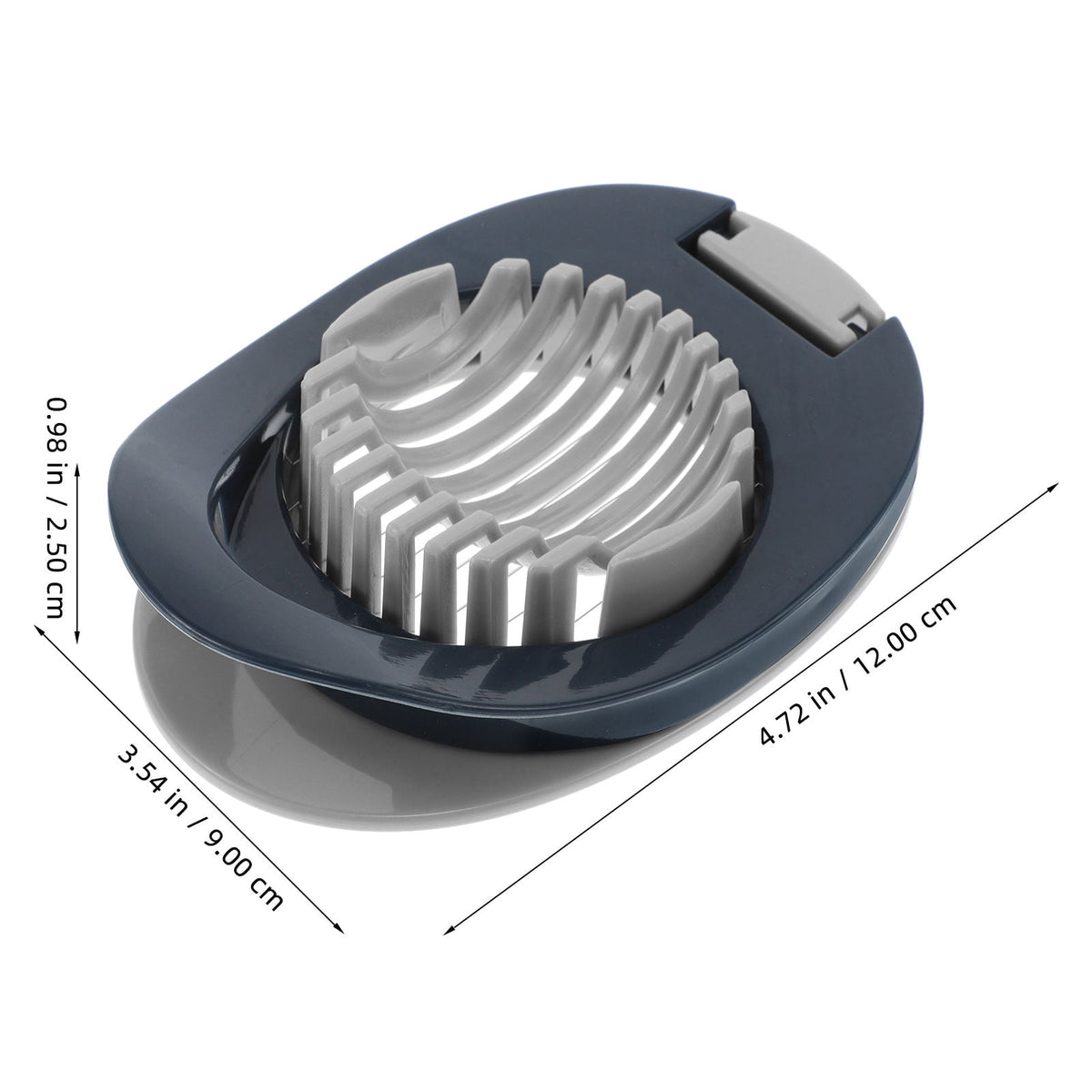 Plastic Egg and Strawberry Slicer, Compact Kitchen Tool for Even Slices of Soft Foods - Image 2