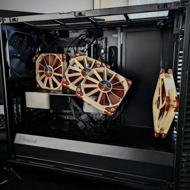 Henry Cavill, a steel man and Geralt from Rivia, opted for the Noctua & NZXT cooling system for his computer against a heatwave.