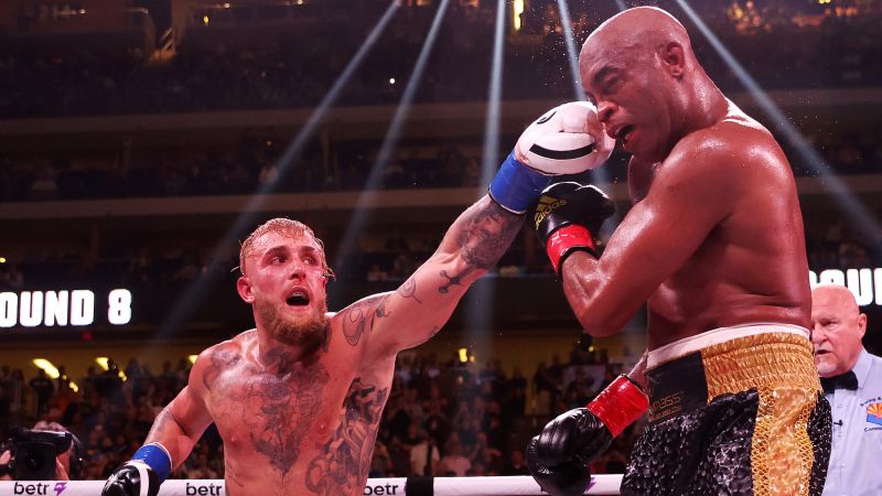 Jake Paul mengalahkan Anderson Silva untuk tetap tak terkalahkan dalam karir tinjunya